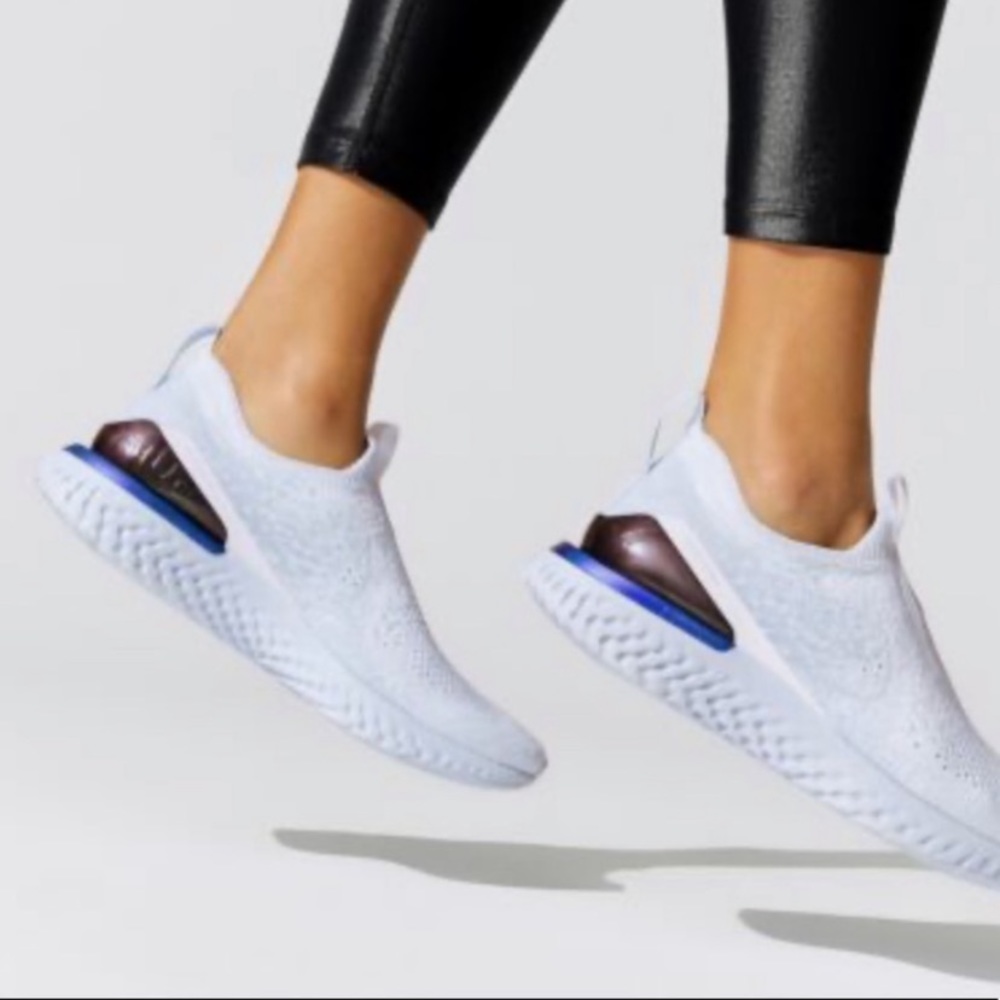 Nike Epic React Phantom Flyknit Hydrogen Blue - Picture 2 of 8
